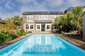 Beachfront House w Pool & Steam